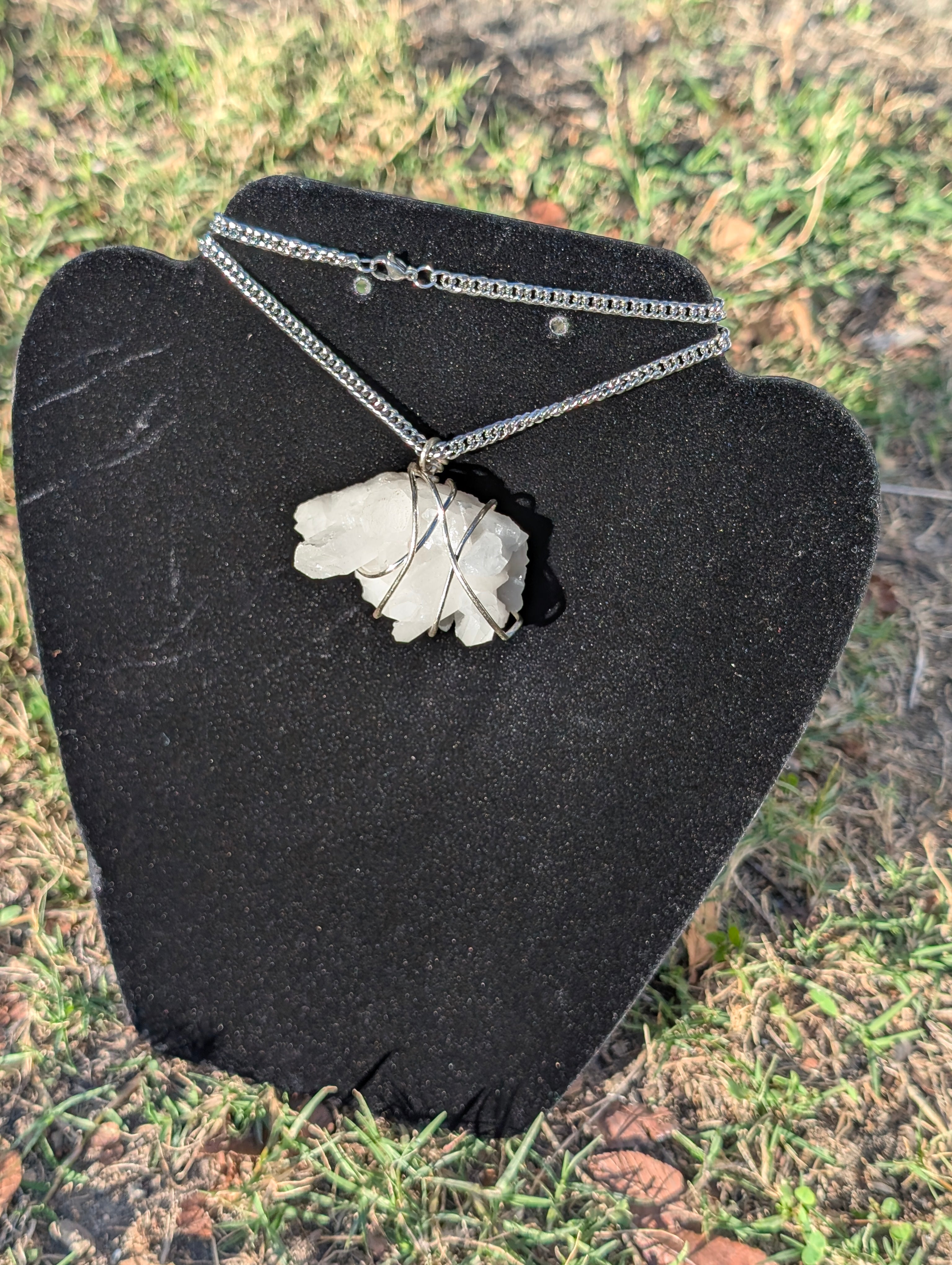 Clear Quartz Necklace