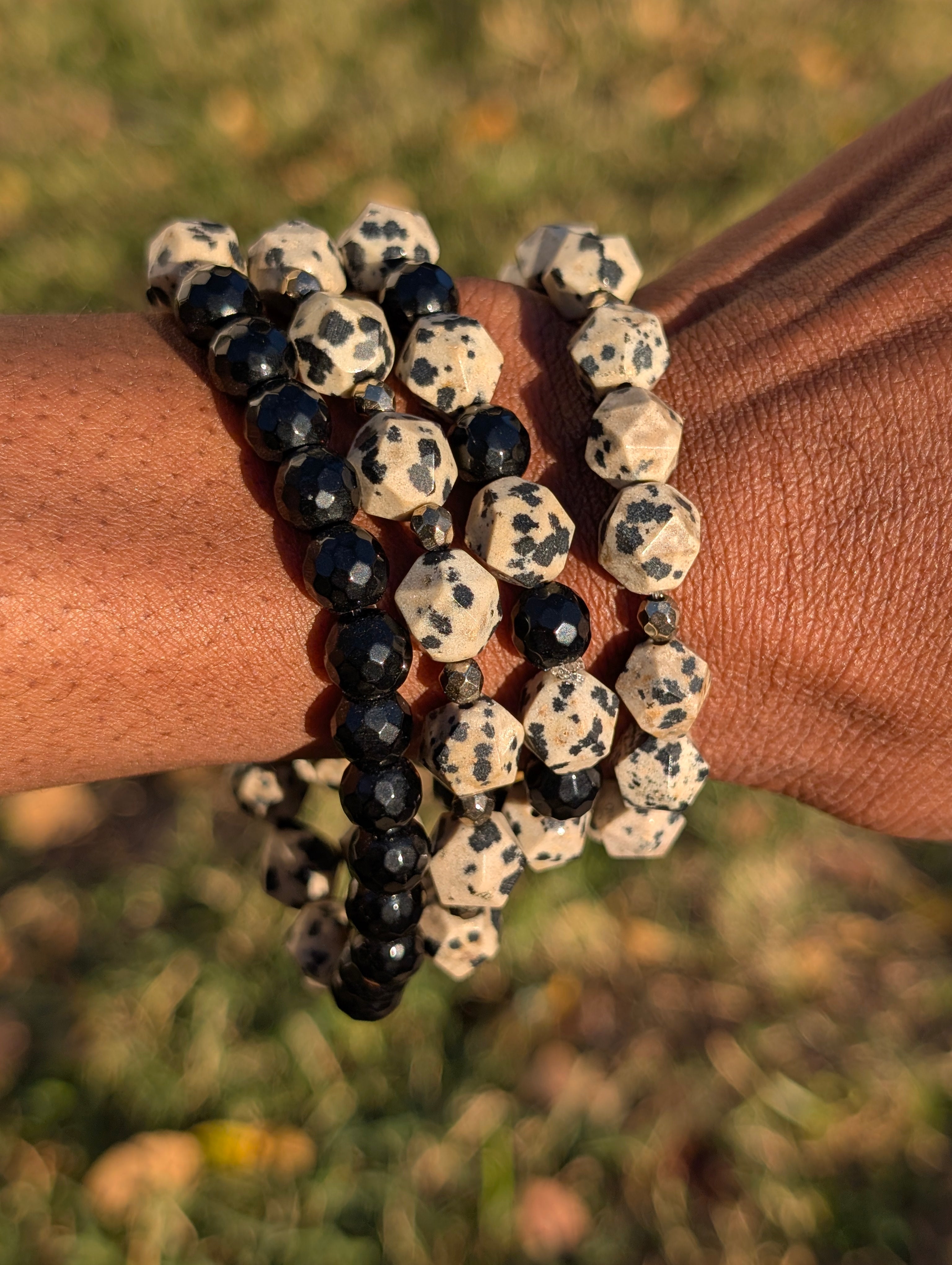 Dalmatian Jasper Bracelet