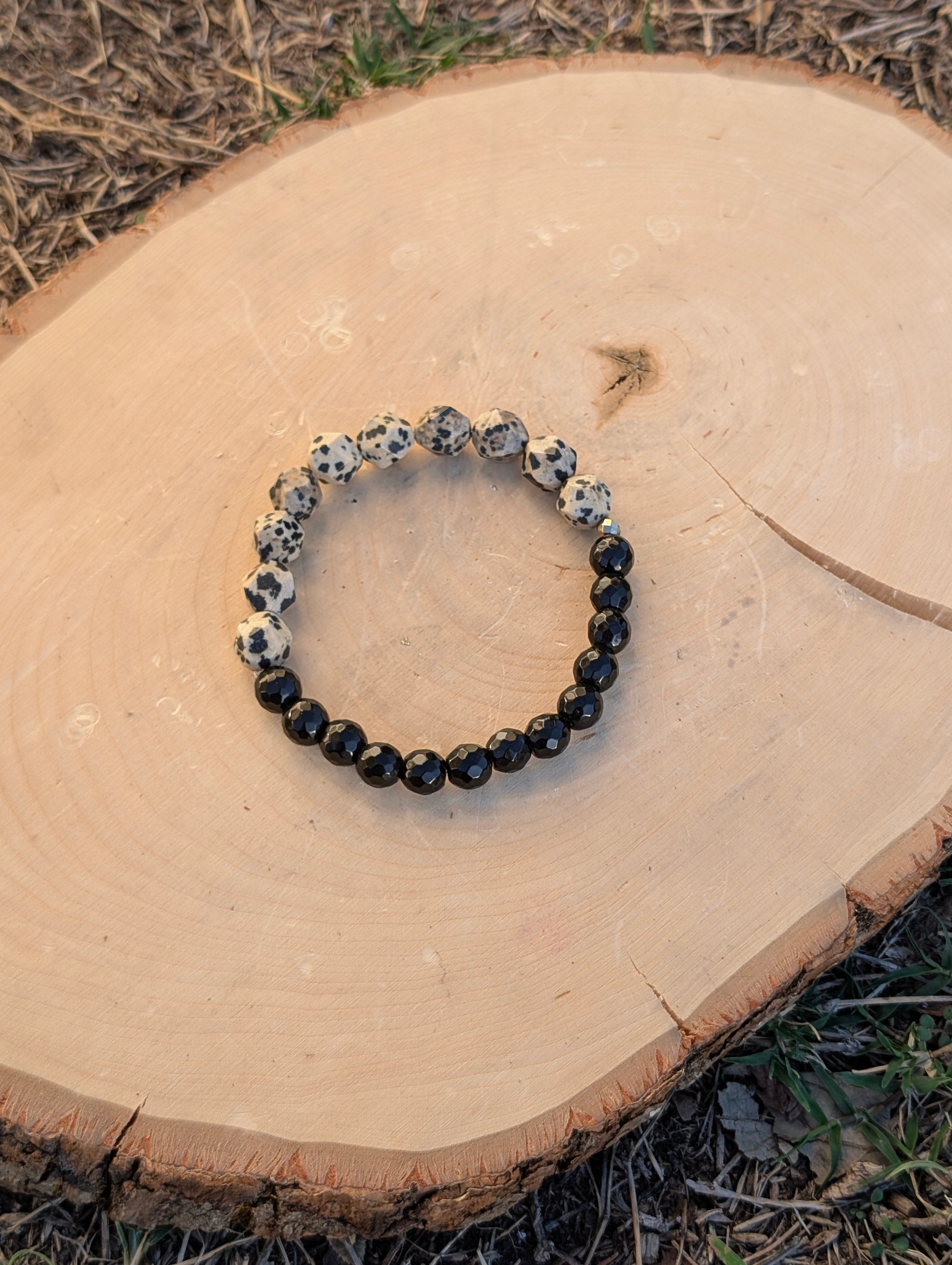 Dalmatian Jasper Bracelet
