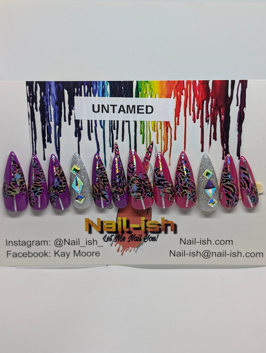 Untamed Press on Nails