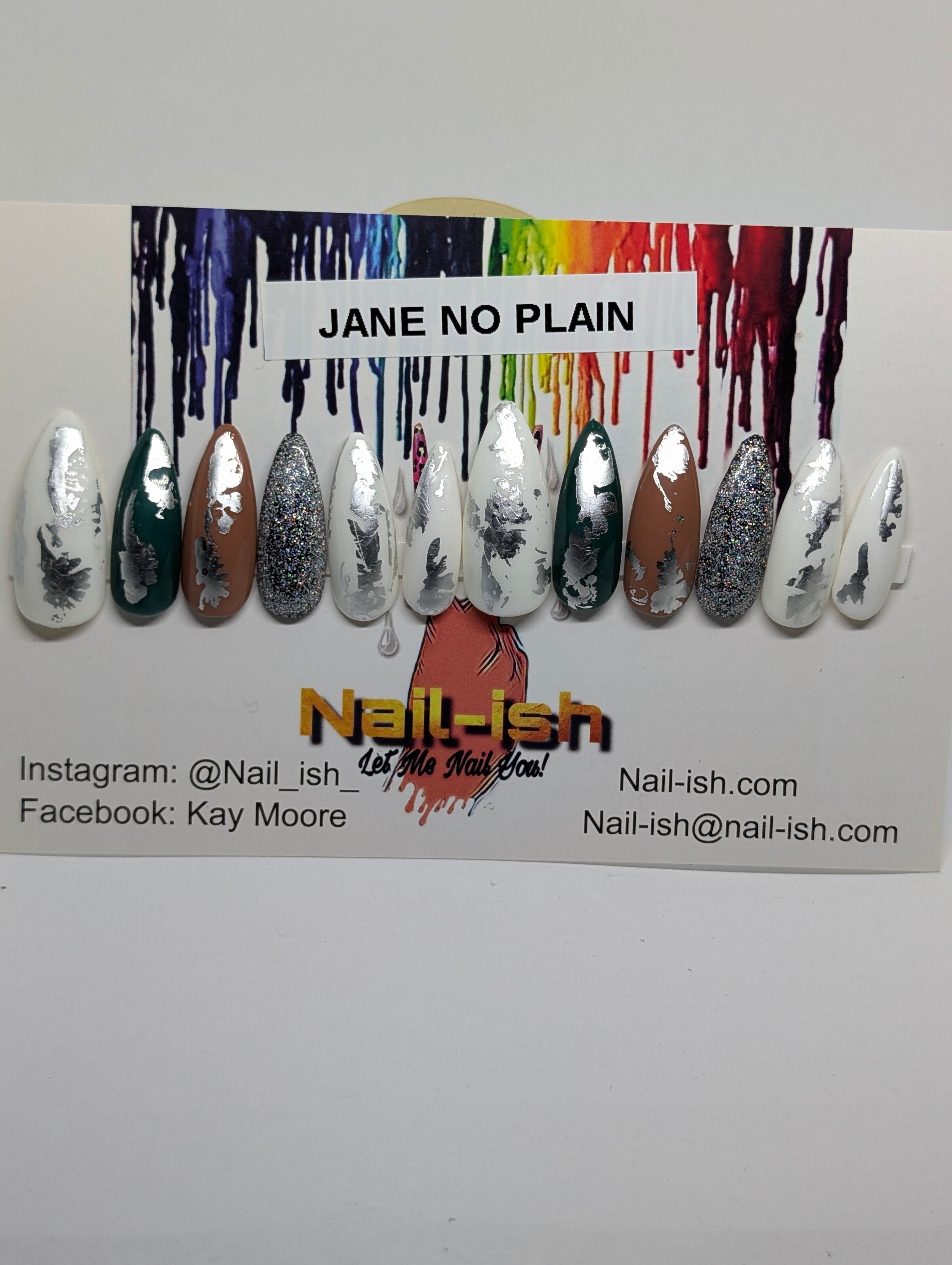 Jane No Plain Press on Nails