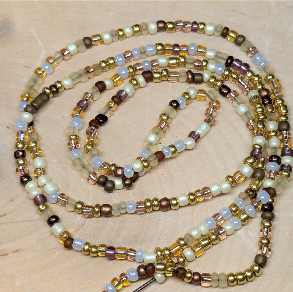 Butter Pecan Waist Beads