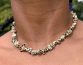 Dalmatian Jasper & Hematite Choker