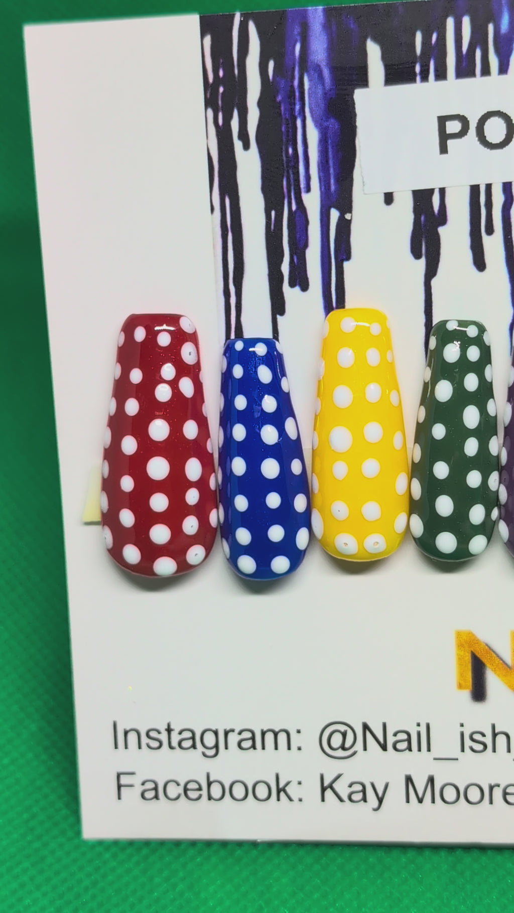 Polka-Donna Press on Nails