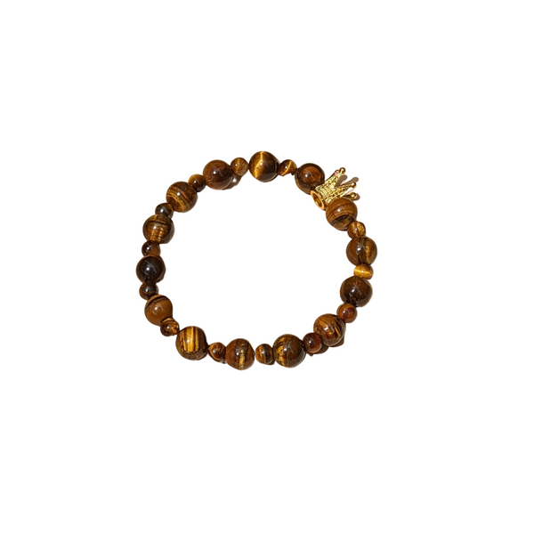 Gemstone Bracelets w/ Crowns