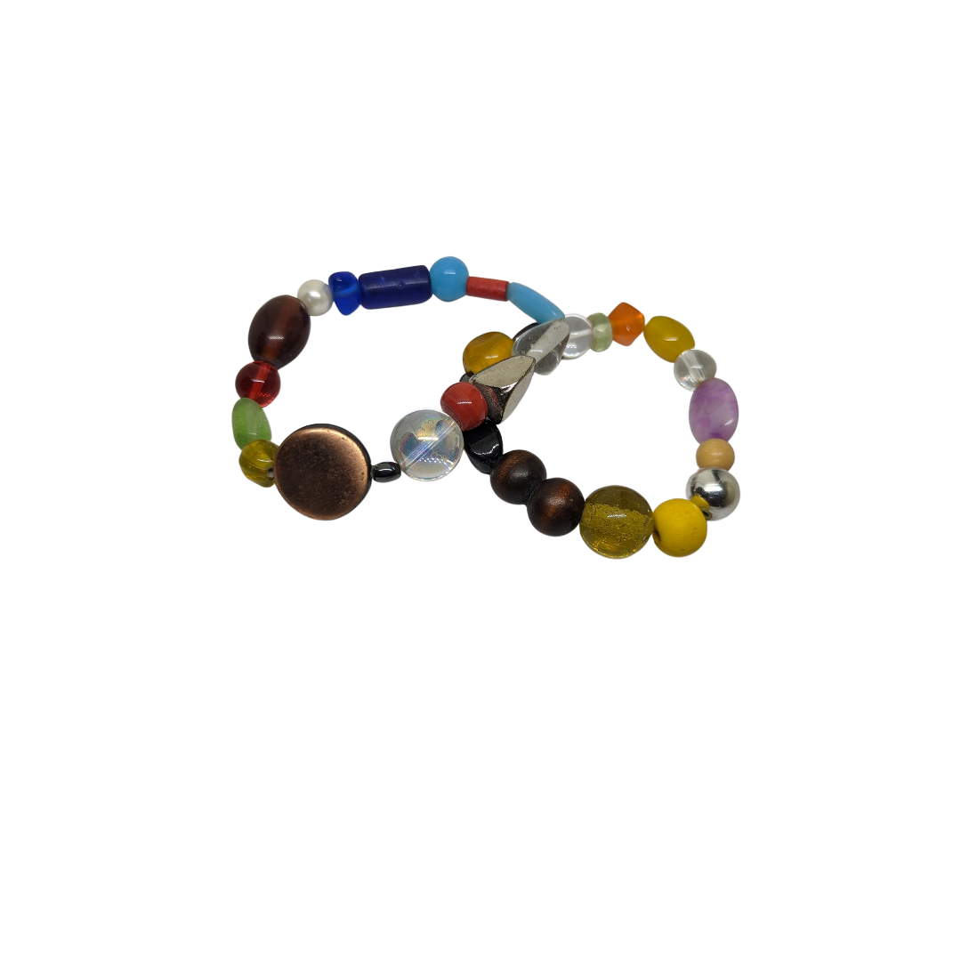 Colorful Bracelet/Anklet Set