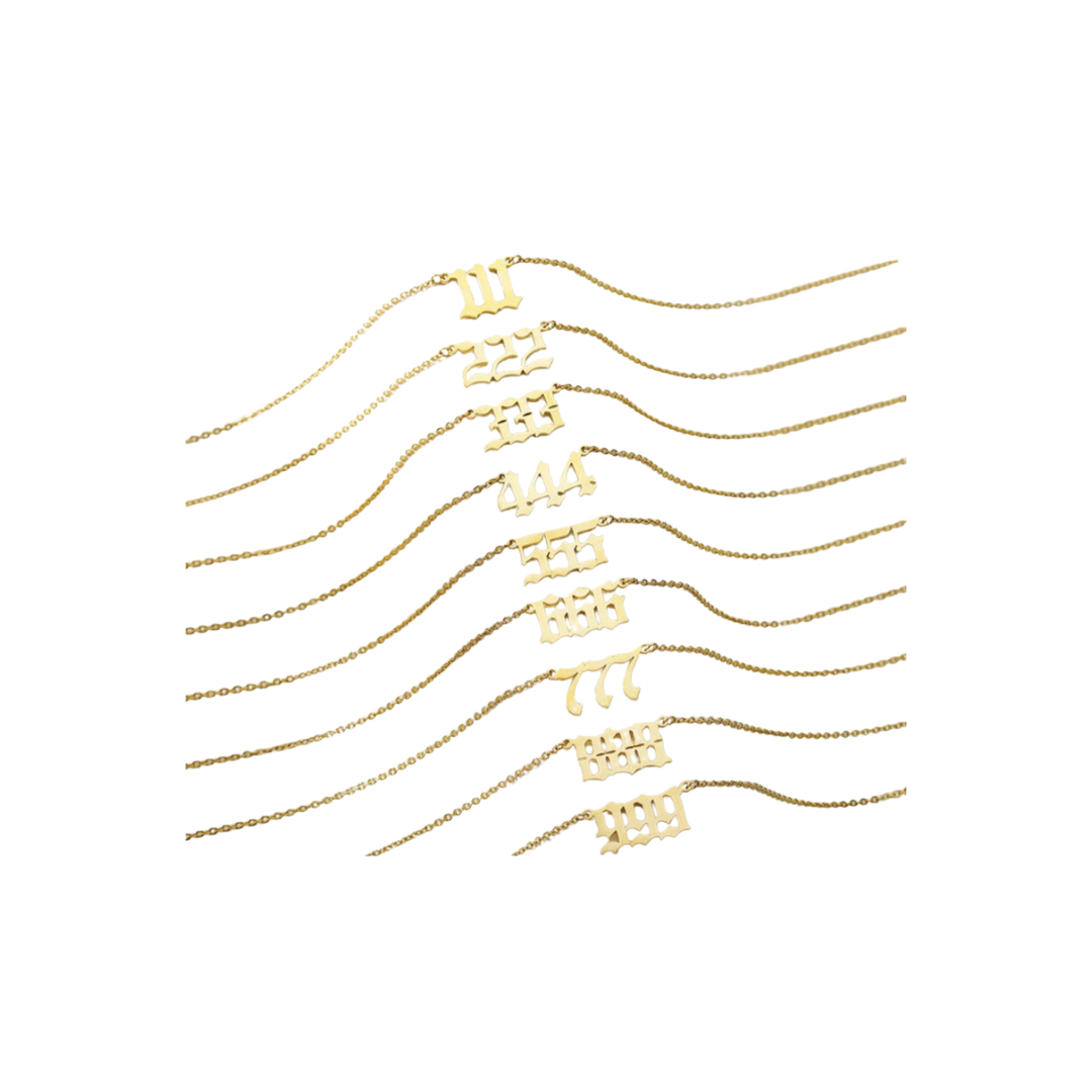 Angel Number Necklaces