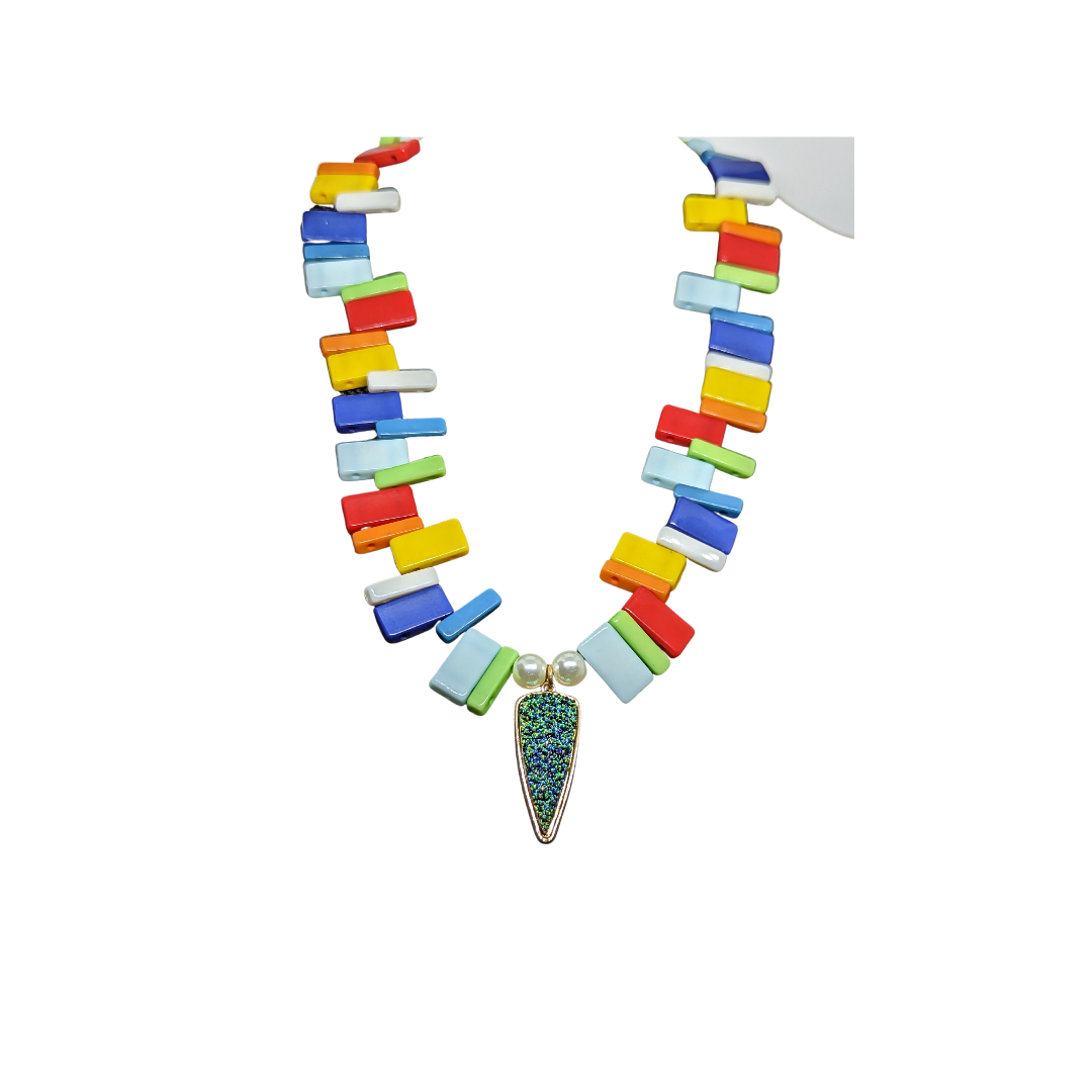 Unique Multi Color Necklace
