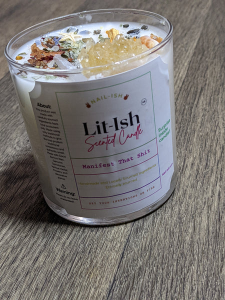 Lit-ish Candles/Private Label