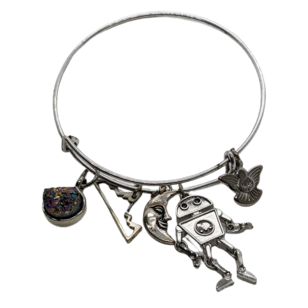 Silver-plated Charm Bracelet